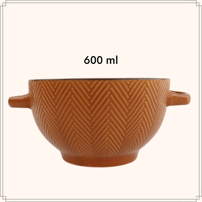 OTIX Soepkommen met Oor Set van 4 Soepbeker Verschillende kleuren S...