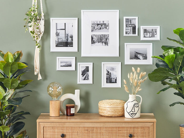 Beliani - GARANGO - Fotolijst - Wit - Staand, Liggend - MDF