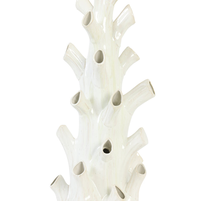 Light & Living - Vaas RAM - 20.5x20.5x55 - Wit