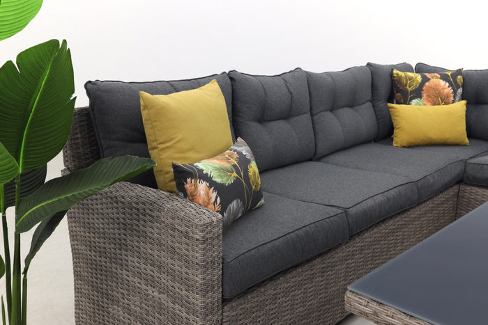 Garden Impressions Jaru lounge dining set R - extra luxe kussens