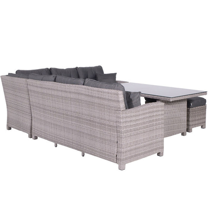 Garden Impressions Jaru lounge dining set R - extra luxe kussens