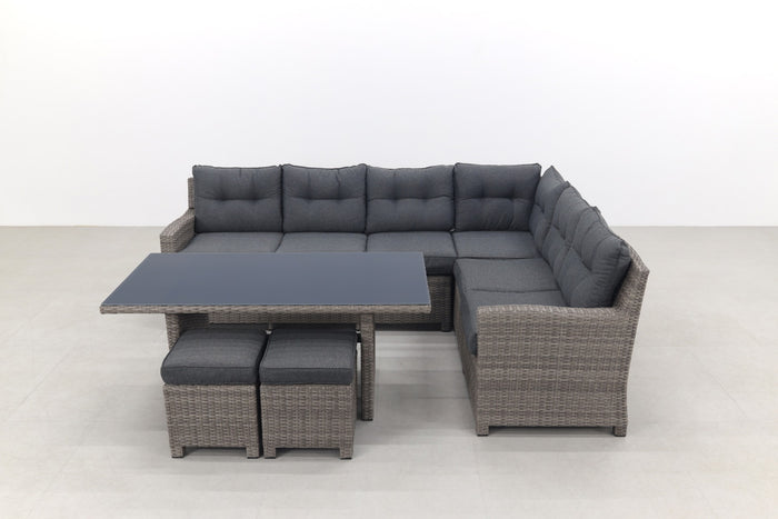 Garden Impressions Jaru lounge dining set R - extra luxe kussens