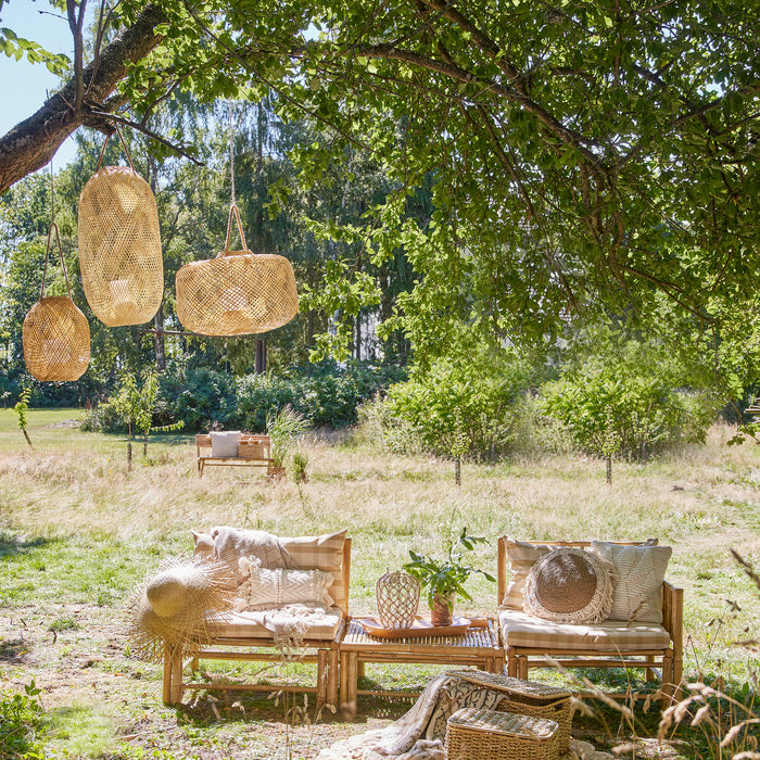 Bloomingville Musu Lantaarn - Bamboe