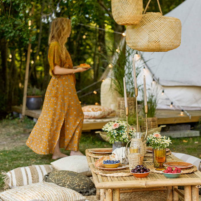 Bloomingville Musu Lantaarn - Bamboe