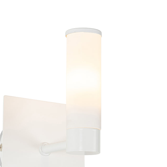 QAZQA Moderne badkamer wandlamp wit IP44 - Bath