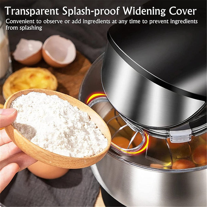 Royalty Line Keukenmachine - keukenrobot - (4.5 L) - 1600W - Silver