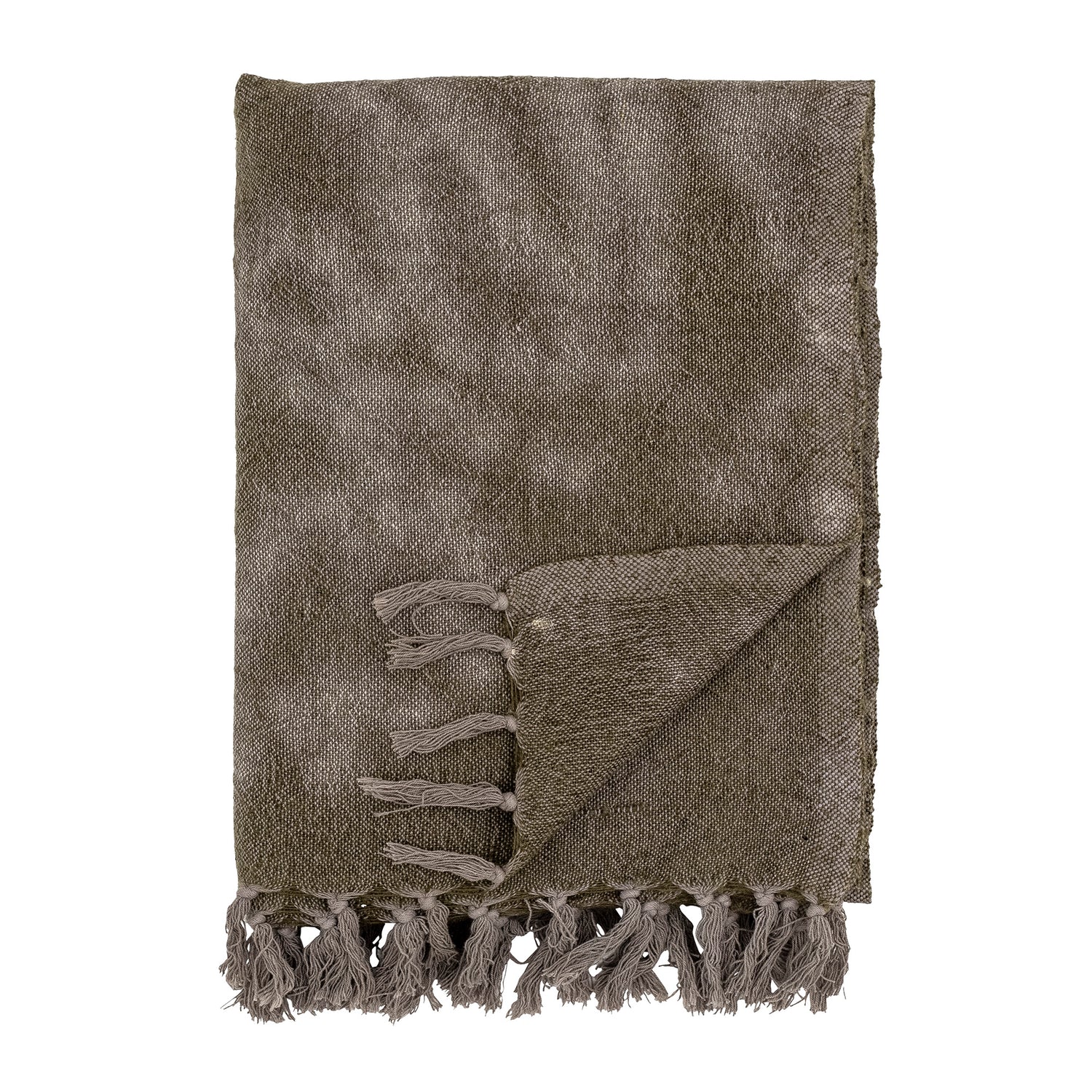 Bloomingville Ginger Plaid - Groen Wol