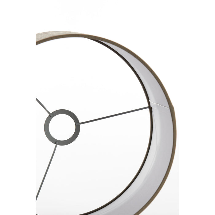 Light & Living Tafellamp Lutika|Chelsea - Zwart|Zilver - Ø30x67cm