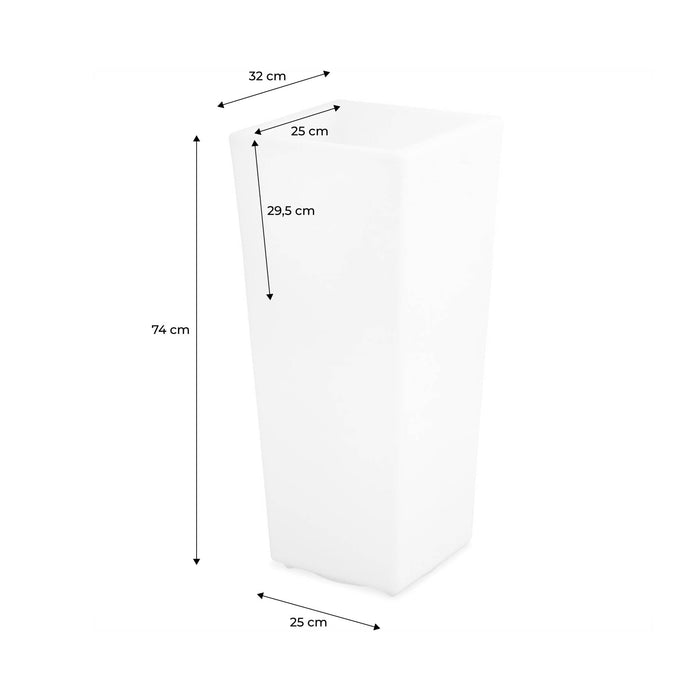 sweeek - Verlichte bloempot LED 75cm