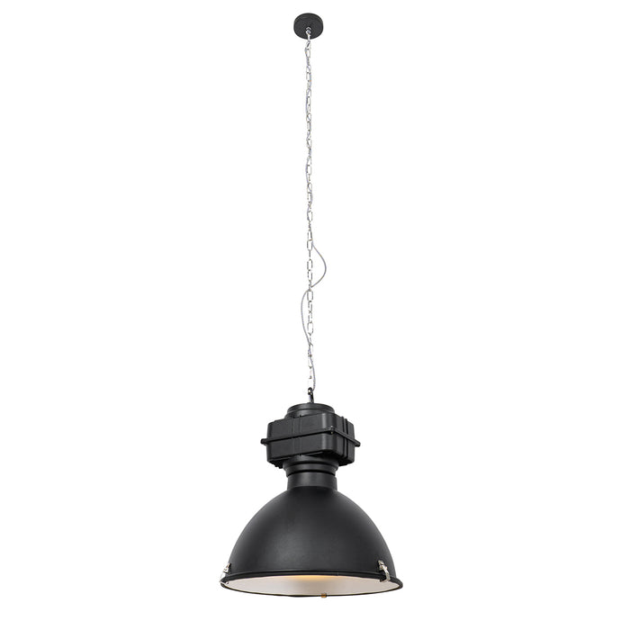 QAZQA Industriële hanglamp zwart 53,5 cm - Sicko