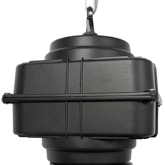 QAZQA Industriële hanglamp zwart 53,5 cm - Sicko