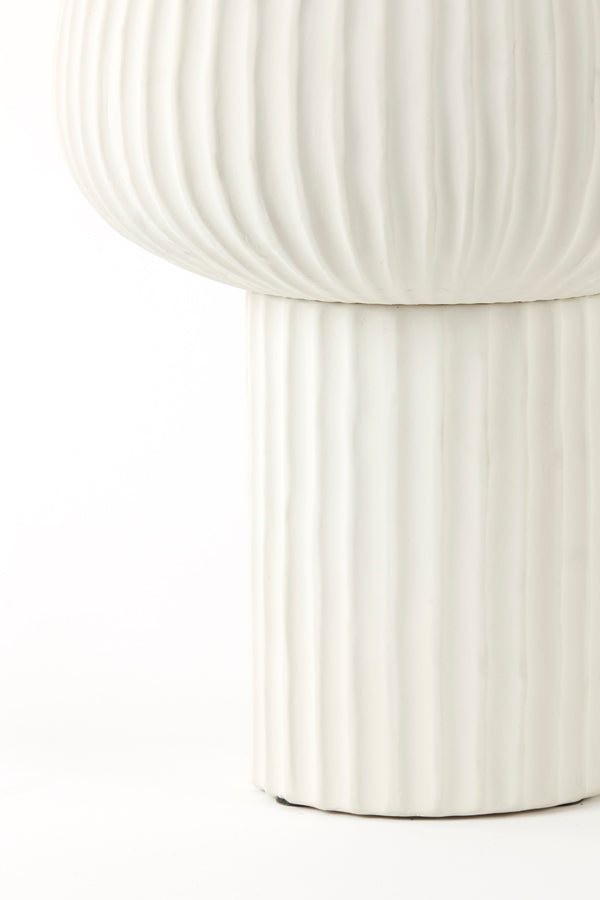 Light & Living - Vaas FEYA - Ø27.5x36cm - Wit