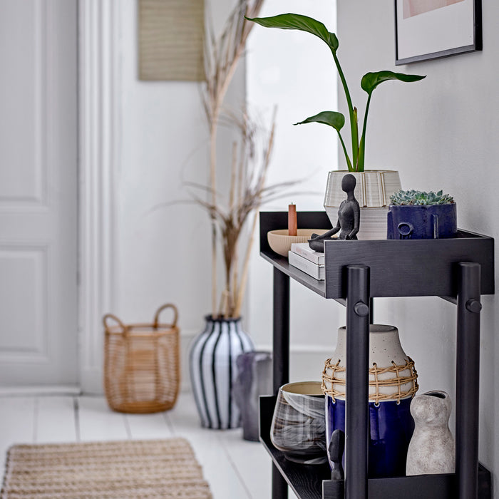 Bloomingville Benna Waxinelicht - Zwart Hars