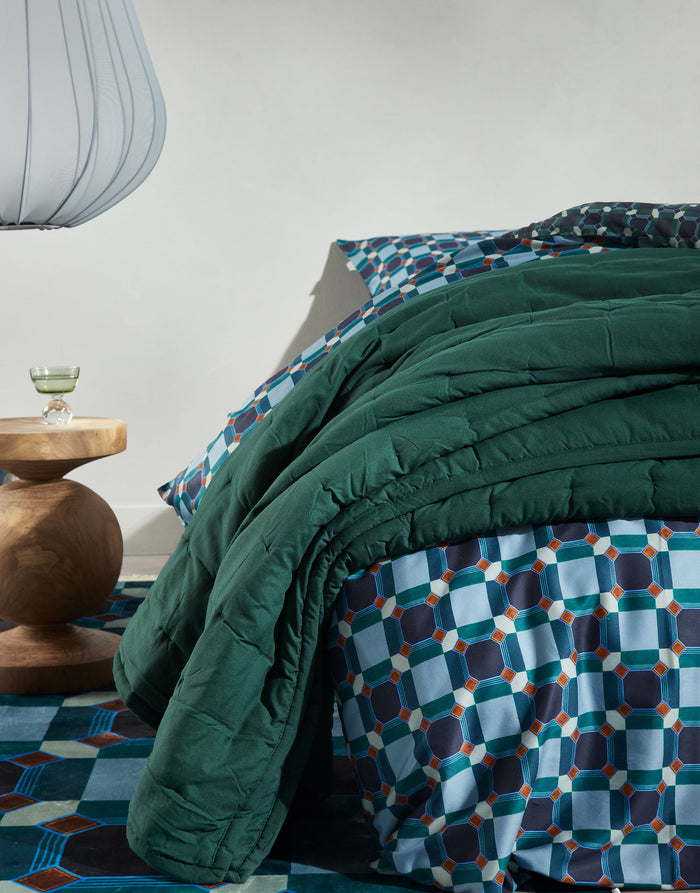 Essenza Teade Dekbedovertrek Nightblue 240 x 220 cm