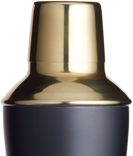 Cocktail Set, 3 Delig, Zwart|Goud - BarCraft