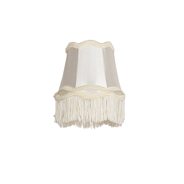 QAZQA Stoffen klemkap cr�me 12|8,5|15 - Granny