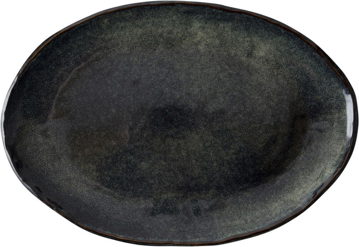 Organic by Dutch Rose Amsterdam ovale schaal 40x28 cm - groen