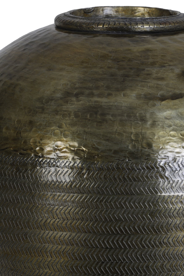 Light & Living - Vaas LEZAY - 36x36x38 - Brons