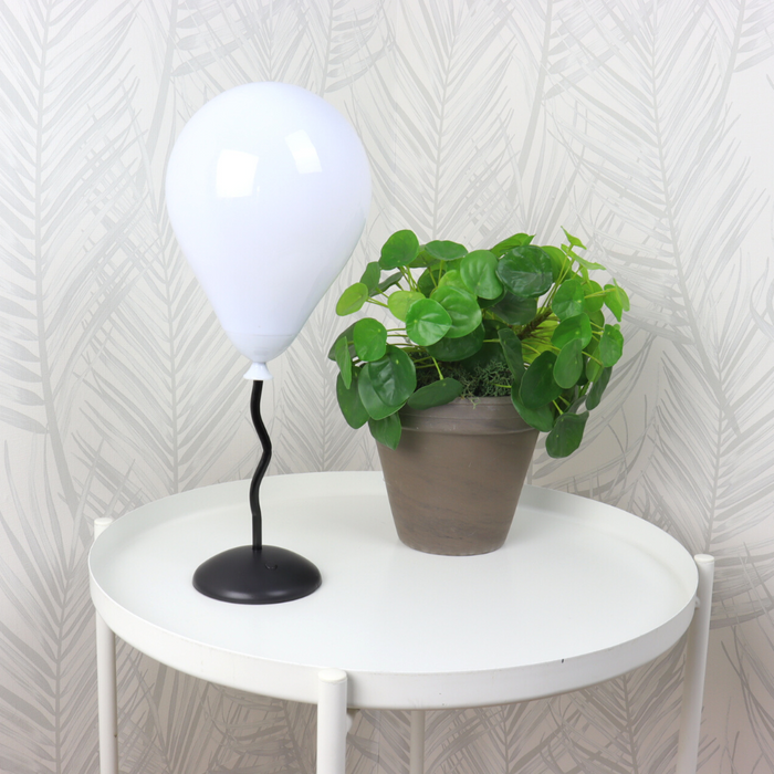 Orange85 Tafellamp Ballonlamp Bollamp Staand Wit 350 x 135 x 135 mm...