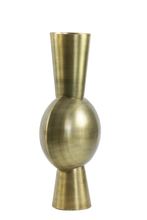 Light & Living Light&living Vaas 15x12,5x53 cm KAVANDU antiek brons