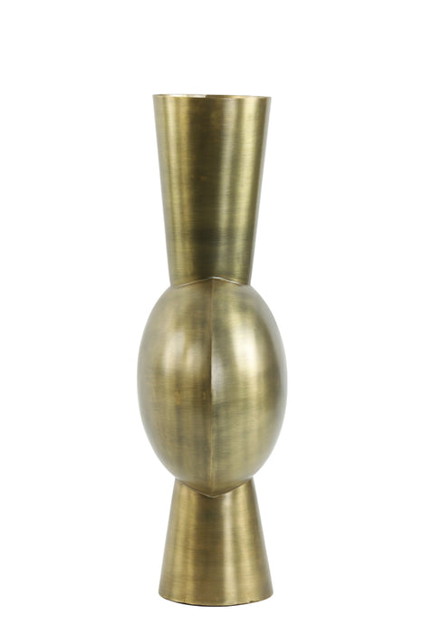 Light & Living Light&living Vaas 15x12,5x53 cm KAVANDU antiek brons