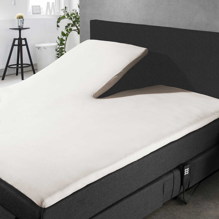 Elegance Elegance Aanbieding Splittopper Hoeslaken Jersey Lycra ecru