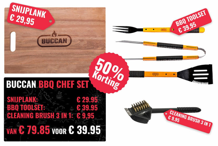 Buccan BBQ - Chef set