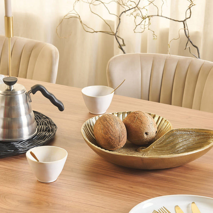 PERSEPOLIS - Decoratieve schaal - Goud - Aluminium