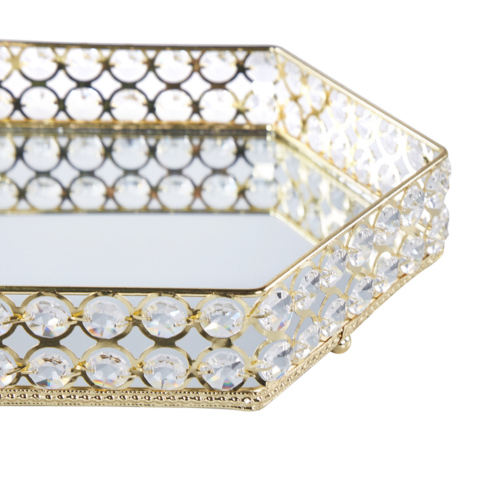 Beliani - VATAN - Dienblad - Goud - IJzer