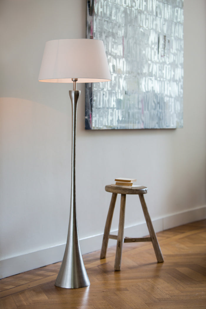 Light & Living Drum Lampenkap Polycotton - Wit - 45x35x25cm