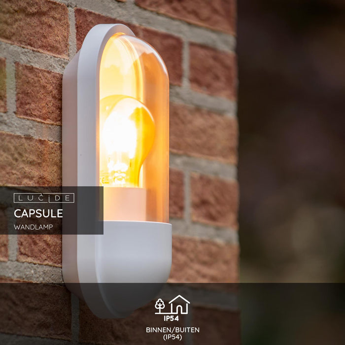 Lucide CAPSULE Wandlamp - Wit