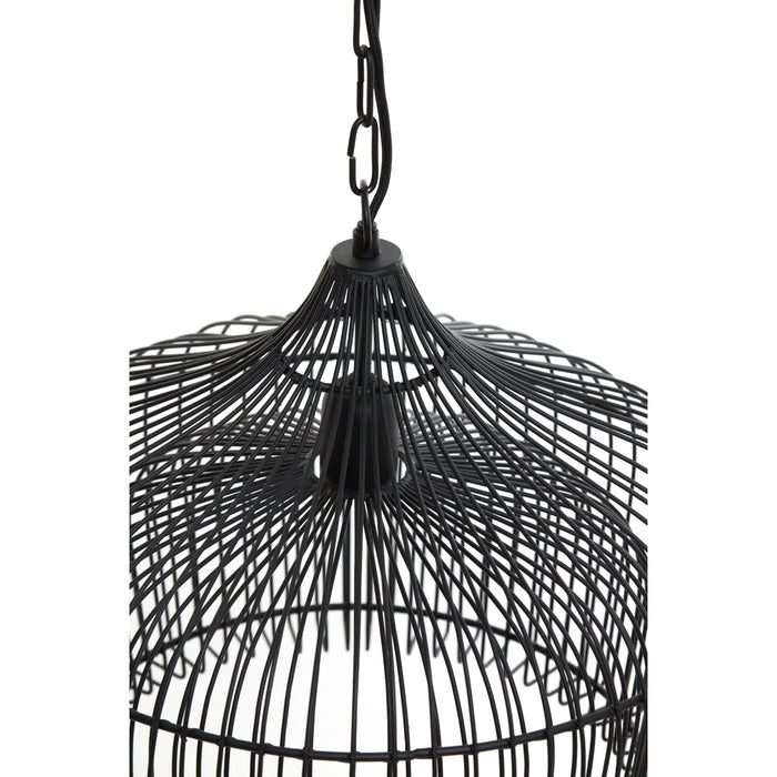 Light & Living Light&living Hanglamp Ø58x47 cm KRISTEL mat zwart