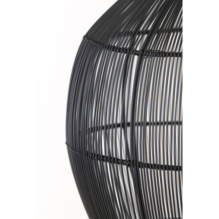 Light & Living Light&living Hanglamp Ø34x40 cm YUMI mat zwart