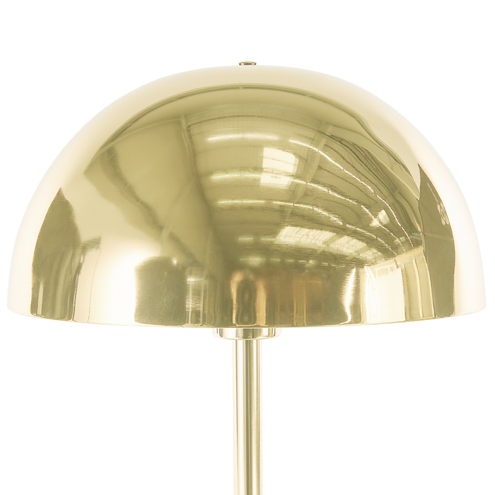 Beliani - MACASIA - Tafellamp - Goud - Metaal