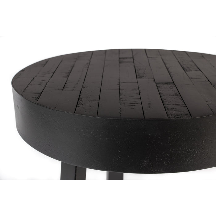 by fonQ basic Teak Bijzettafel - Ø 45 cm