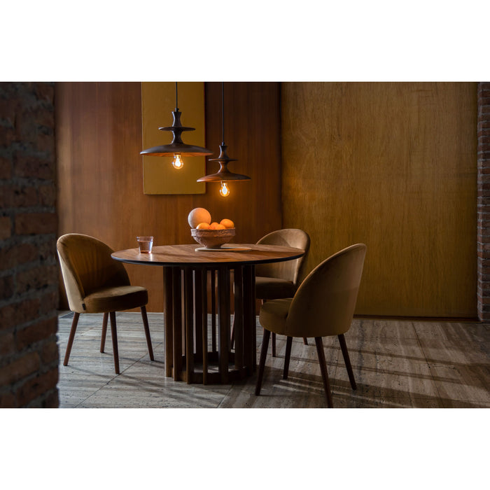 Dutchbone Barbara Eetkamerstoelen  Camel - Set van 2 - Bruin