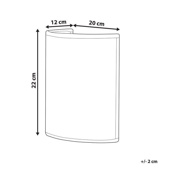 Beliani - CARIO - Wandlamp - Natuurlijk - Rotan