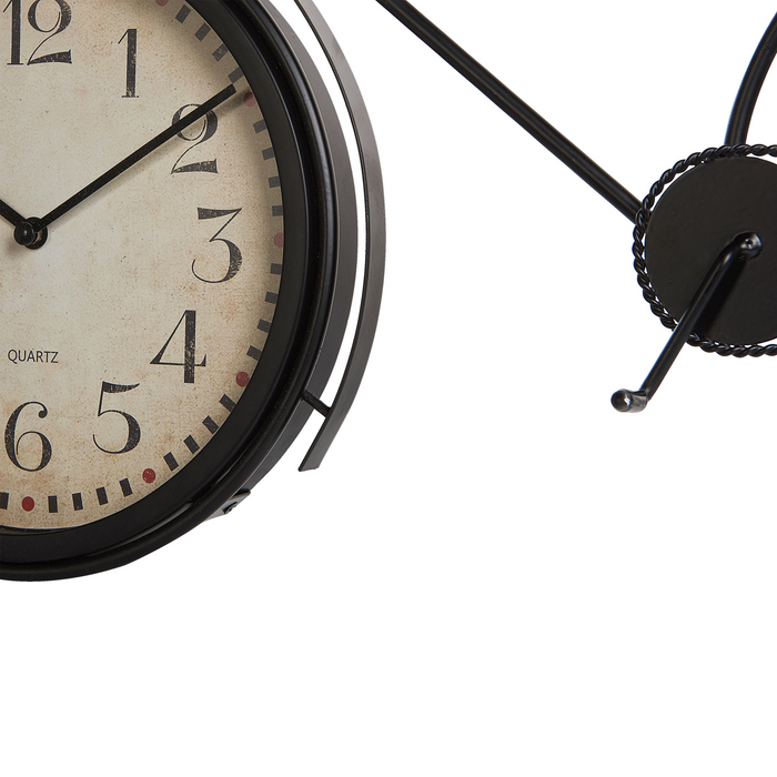 Beliani - LILLO - Klok - Zwart - Aluminium