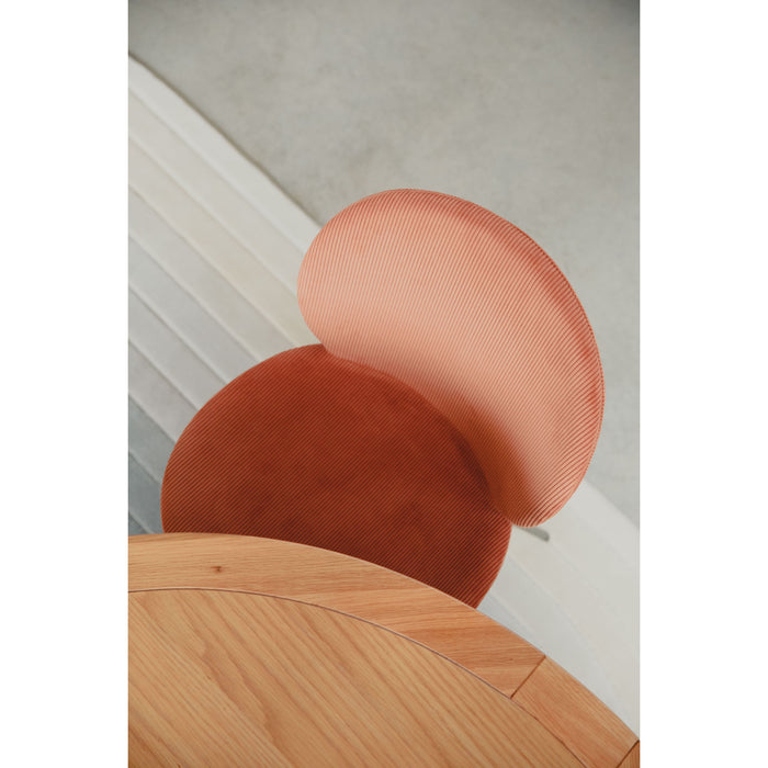 Zuiver Bonnet Chair Terracotta  - Set van 2