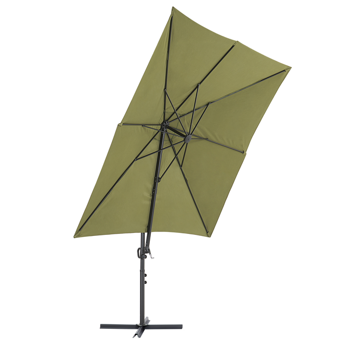 Beliani - MONZA II - Zweefparasol - Groen - Polyester