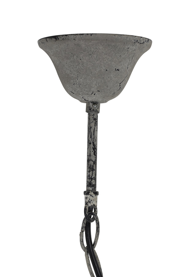 Light & Living - Hanglamp Luna - 35.5x35.5x45 - Wit