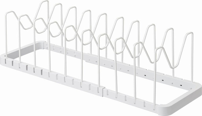 Yamazaki Keukenkast Organiser voor Pannen en Deksels - Tower - Wit