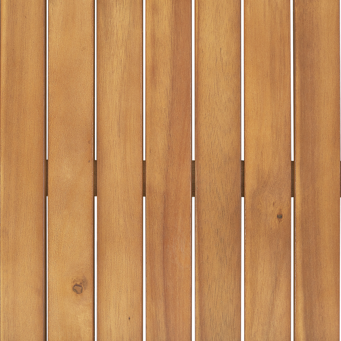 Beliani-JAVA -Tuintafel-Lichte houtkleur-68 x 45 cm-Acaciahout