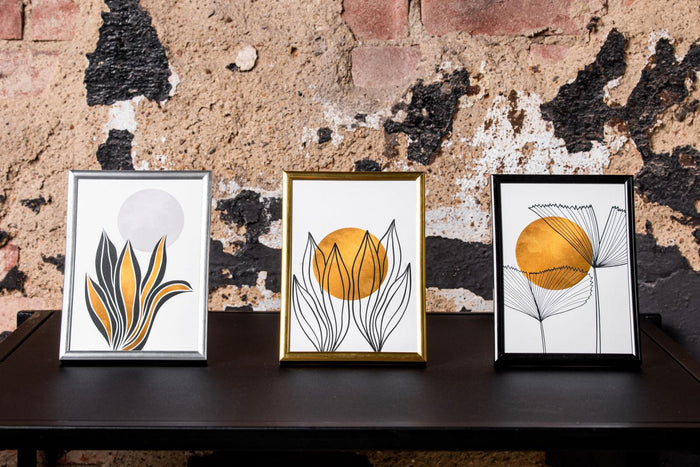 Henzo Fotolijst - Napoli - Fotomaat 10x15 cm - Zwart