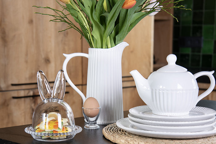 Clayre & Eef Eierdopje  Ø 5x6 cm Glas Eierhouder