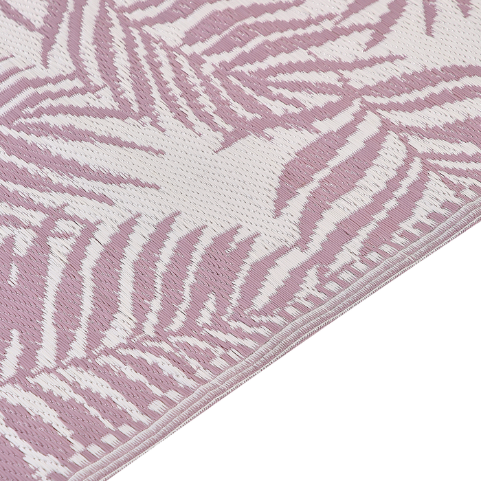 Beliani - KOTA - Outdoor kleed - Roze - 120 x 180 cm - Polypropyleen