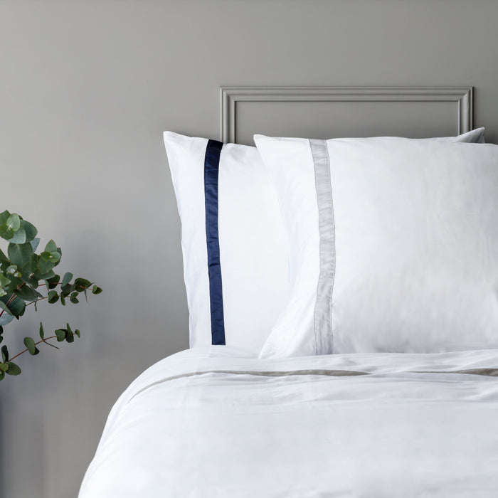 Marie-Marie Set CARLTON platin - 2 slopen 50x75 cm