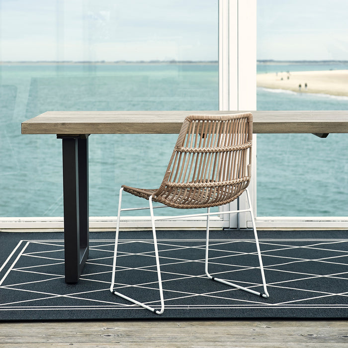 Riviera Maison Outdoor La Marina Stackable Chair -  60.0x65.0x89.0 cm