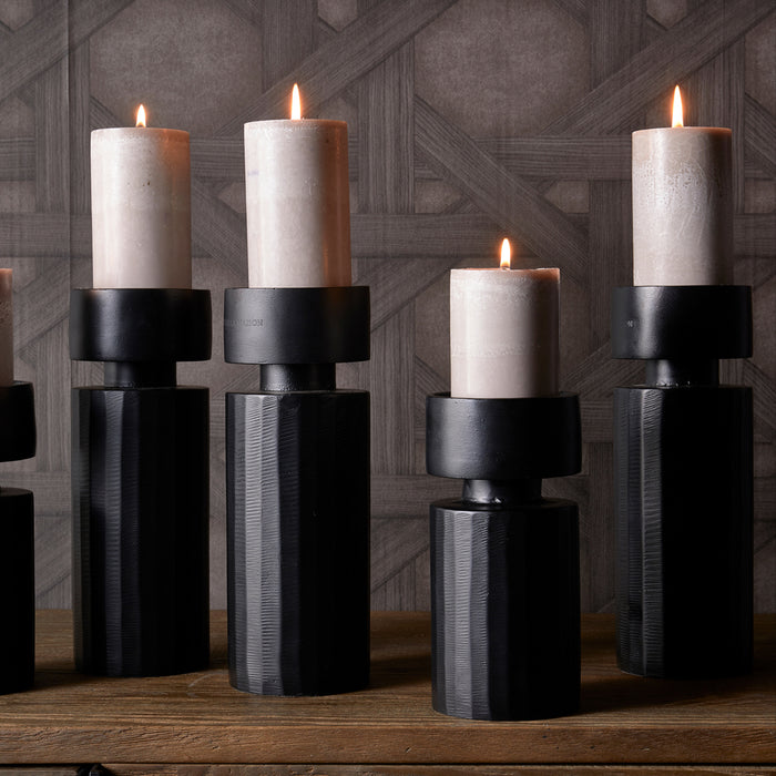 Riviera Maison Kandelaar RM Marilena Grijs - Maat L