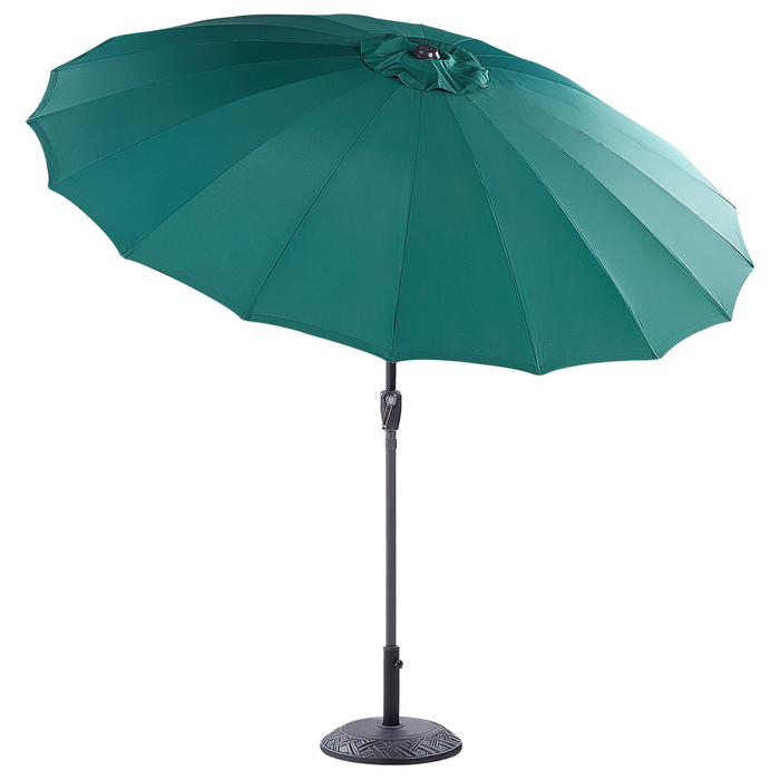 Beliani - BAIA - Parasol - Groen - 270 cm - Polyester